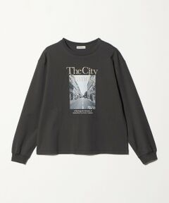 green label relaxing / グリーンレーベル リラクシング カットソー | アソート グラフィック ロングスリーブ Tシャツ