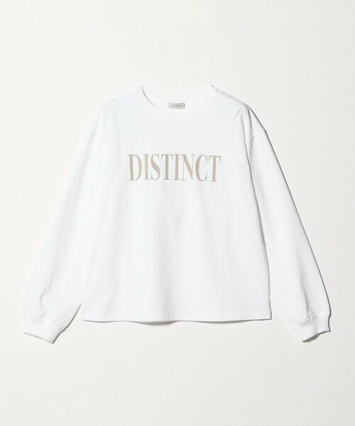 green label relaxing / グリーンレーベル リラクシング カットソー | アソート グラフィック ロングスリーブ Tシャツ（OFF WHITE）