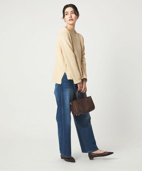 green label relaxing / グリーンレーベル リラクシング ニット・セーター | スラブ ニット プルオーバー ウォッシャブル | 詳細16