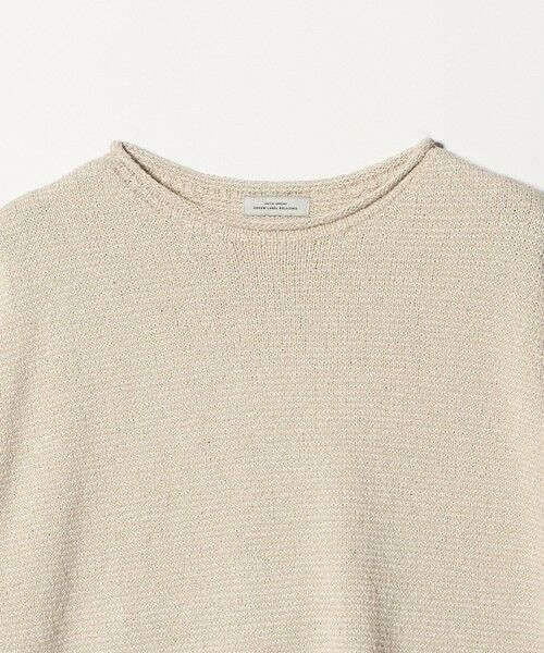 green label relaxing / グリーンレーベル リラクシング ニット・セーター | スラブ ニット プルオーバー ウォッシャブル | 詳細12