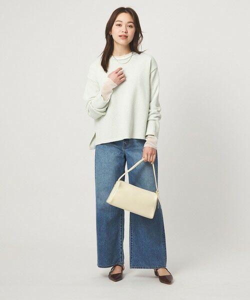 green label relaxing / グリーンレーベル リラクシング ニット・セーター | スラブ ニット プルオーバー ウォッシャブル | 詳細24