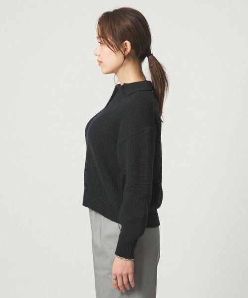 green label relaxing / グリーンレーベル リラクシング ニット・セーター | テープヤーン スキッパー プルオーバー ニット ウォッシャブル | 詳細16
