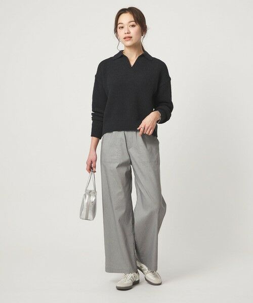 green label relaxing / グリーンレーベル リラクシング ニット・セーター | テープヤーン スキッパー プルオーバー ニット ウォッシャブル | 詳細14