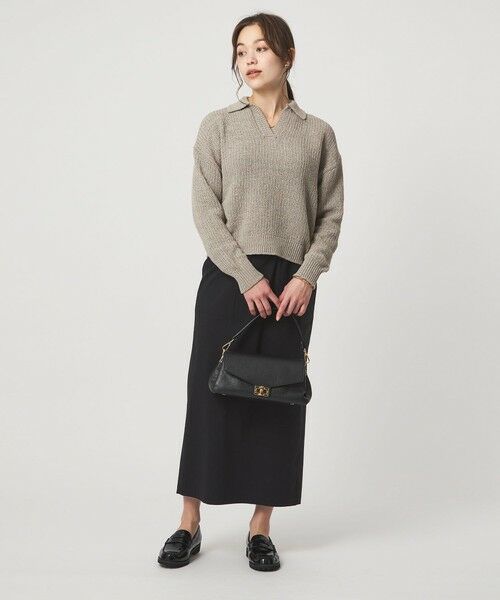 green label relaxing / グリーンレーベル リラクシング ニット・セーター | テープヤーン スキッパー プルオーバー ニット ウォッシャブル | 詳細23