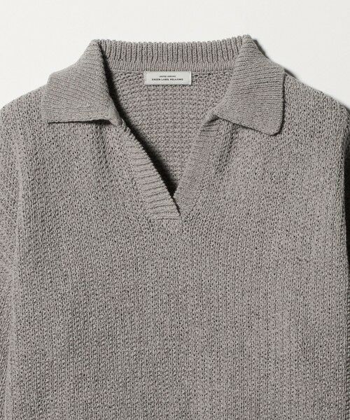 green label relaxing / グリーンレーベル リラクシング ニット・セーター | テープヤーン スキッパー プルオーバー ニット ウォッシャブル | 詳細11