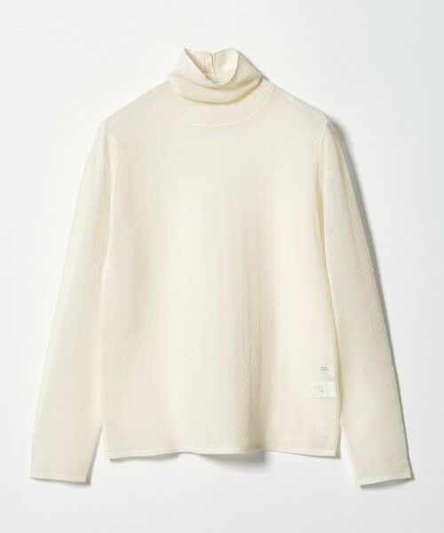 green label relaxing / グリーンレーベル リラクシング ニット・セーター | ＜SEASONAL COLLECTION＞ハイゲージ シアー タートル プルオーバー ウォッシャブル | 詳細1