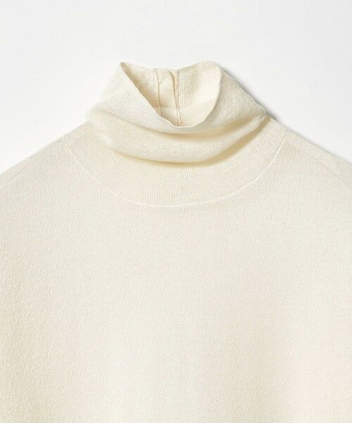 green label relaxing / グリーンレーベル リラクシング ニット・セーター | ＜SEASONAL COLLECTION＞ハイゲージ シアー タートル プルオーバー ウォッシャブル | 詳細3