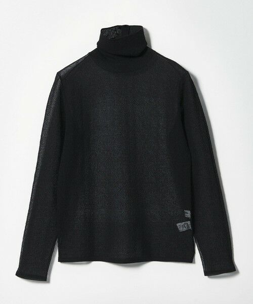green label relaxing / グリーンレーベル リラクシング ニット・セーター | ＜SEASONAL COLLECTION＞ハイゲージ シアー タートル プルオーバー ウォッシャブル | 詳細7
