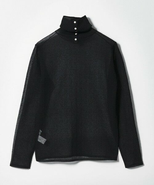 green label relaxing / グリーンレーベル リラクシング ニット・セーター | ＜SEASONAL COLLECTION＞ハイゲージ シアー タートル プルオーバー ウォッシャブル | 詳細8