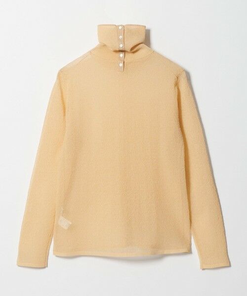 green label relaxing / グリーンレーベル リラクシング ニット・セーター | ＜SEASONAL COLLECTION＞ハイゲージ シアー タートル プルオーバー ウォッシャブル | 詳細13