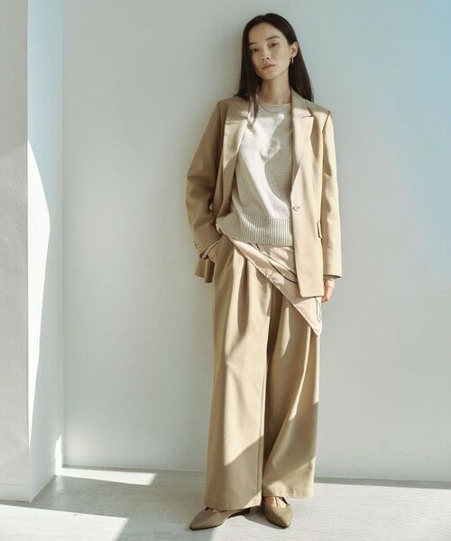 green label relaxing / グリーンレーベル リラクシング ニット・セーター | ＜SEASONAL COLLECTION＞ニット プルオーバー ウォッシャブル | 詳細1