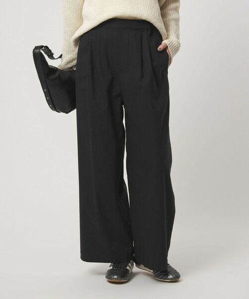 green label relaxing / グリーンレーベル リラクシング その他パンツ | ［size SHORT/TALLあり］オルマイ LI/MIX ワイド パンツ | 詳細9