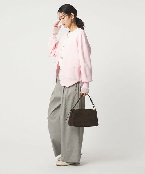 green label relaxing / グリーンレーベル リラクシング その他パンツ | ［size SHORT/TALLあり］オルマイ LI/MIX ワイド パンツ | 詳細14