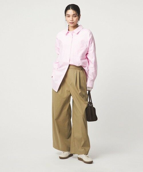 green label relaxing / グリーンレーベル リラクシング その他パンツ | ［size SHORT/TALLあり］オルマイ LI/MIX ワイド パンツ | 詳細22