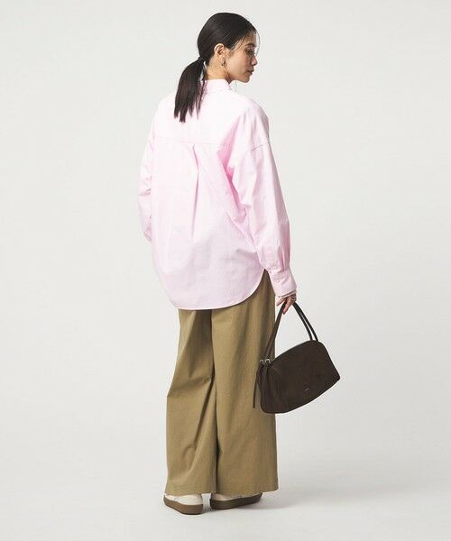 green label relaxing / グリーンレーベル リラクシング その他パンツ | ［size SHORT/TALLあり］オルマイ LI/MIX ワイド パンツ | 詳細23