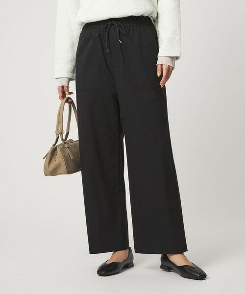 green label relaxing / グリーンレーベル リラクシング その他パンツ | ［size SHORT/TALLあり］オルマイ LI/MIX ベイカー パンツ（BLACK）