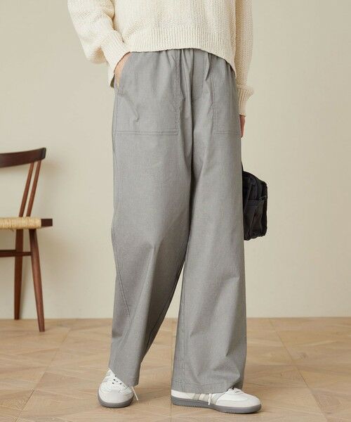 green label relaxing / グリーンレーベル リラクシング その他パンツ | ［size SHORT/TALLあり］オルマイ LI/MIX ベイカー パンツ | 詳細10