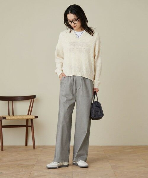 green label relaxing / グリーンレーベル リラクシング その他パンツ | ［size SHORT/TALLあり］オルマイ LI/MIX ベイカー パンツ | 詳細11