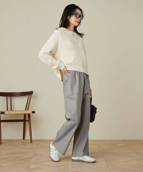 green label relaxing / グリーンレーベル リラクシング その他パンツ | ［size SHORT/TALLあり］オルマイ LI/MIX ベイカー パンツ | 詳細12