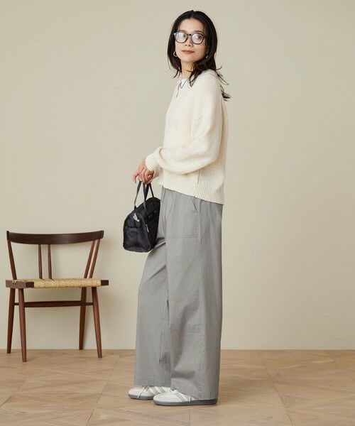 green label relaxing / グリーンレーベル リラクシング その他パンツ | ［size SHORT/TALLあり］オルマイ LI/MIX ベイカー パンツ | 詳細13