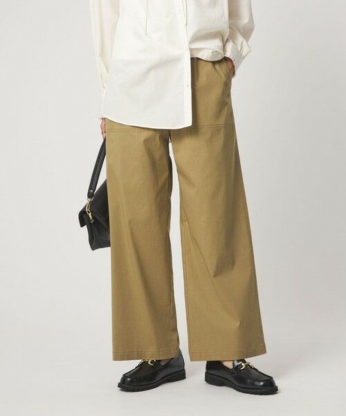 green label relaxing / グリーンレーベル リラクシング その他パンツ | ［size SHORT/TALLあり］オルマイ LI/MIX ベイカー パンツ | 詳細25
