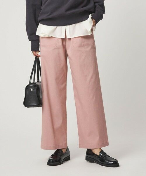 green label relaxing / グリーンレーベル リラクシング その他パンツ | ［size SHORT/TALLあり］オルマイ LI/MIX ベイカー パンツ | 詳細30