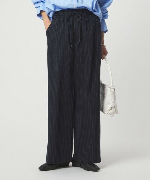 green label relaxing / グリーンレーベル リラクシング その他パンツ | ［size SHORT/TALLあり］オルマイ LI/MIX ベイカー パンツ（NAVY）