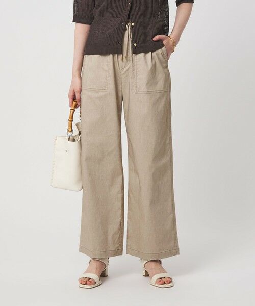 green label relaxing / グリーンレーベル リラクシング その他パンツ | ［size SHORT/TALLあり］オルマイ LI/MIX ベイカー パンツ | 詳細28