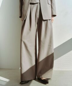 green label relaxing / グリーンレーベル リラクシング スラックス・ドレスパンツ | ＜SEASONAL COLLECTION＞ワイド パンツ