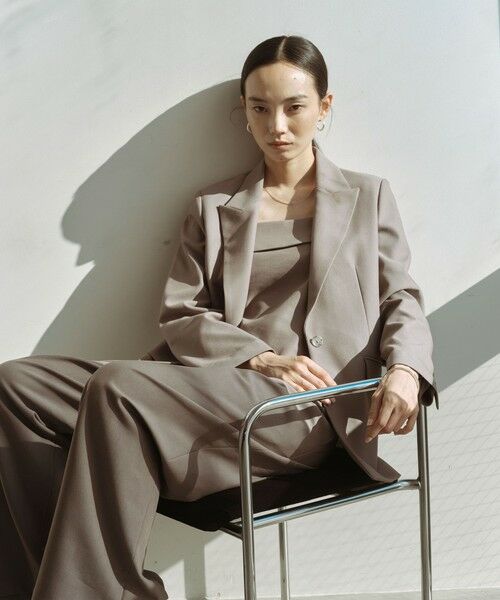 green label relaxing / グリーンレーベル リラクシング スラックス・ドレスパンツ | ＜SEASONAL COLLECTION＞ワイド パンツ | 詳細1