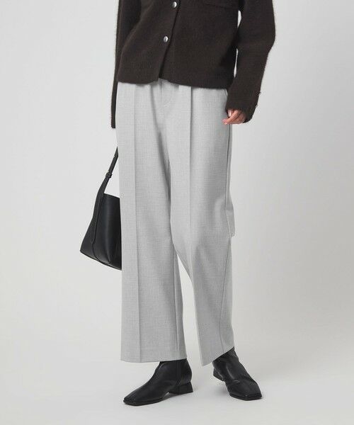 green label relaxing / グリーンレーベル リラクシング その他パンツ | TR ニーハイフレアパンツ（LT.GRAY）