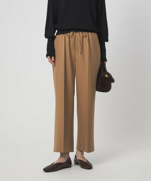 green label relaxing / グリーンレーベル リラクシング その他パンツ | TR ニーハイフレアパンツ（BEIGE）