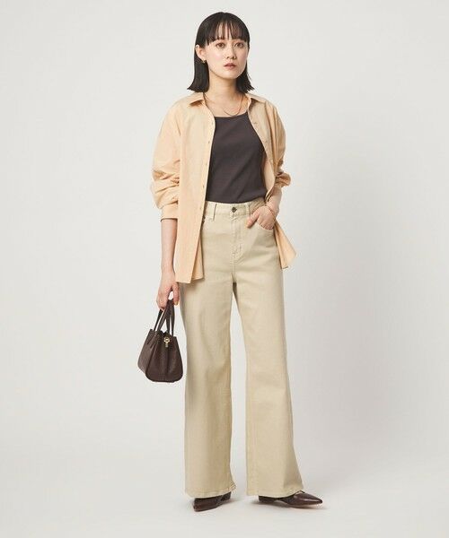 green label relaxing / グリーンレーベル リラクシング デニムパンツ | 【別注】＜Healthy DENIM＞ワイド フレア デニム パンツ | 詳細3