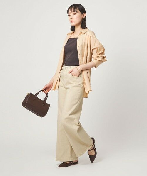 green label relaxing / グリーンレーベル リラクシング デニムパンツ | 【別注】＜Healthy DENIM＞ワイド フレア デニム パンツ | 詳細4