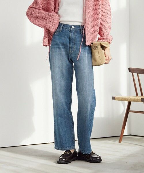 green label relaxing / グリーンレーベル リラクシング デニムパンツ | ［size SHORT/TALLあり］ストレート デニム（COBALT）