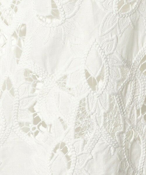 green label relaxing / グリーンレーベル リラクシング シャツ・ブラウス | レース ノースリーブ ブラウス | 詳細3