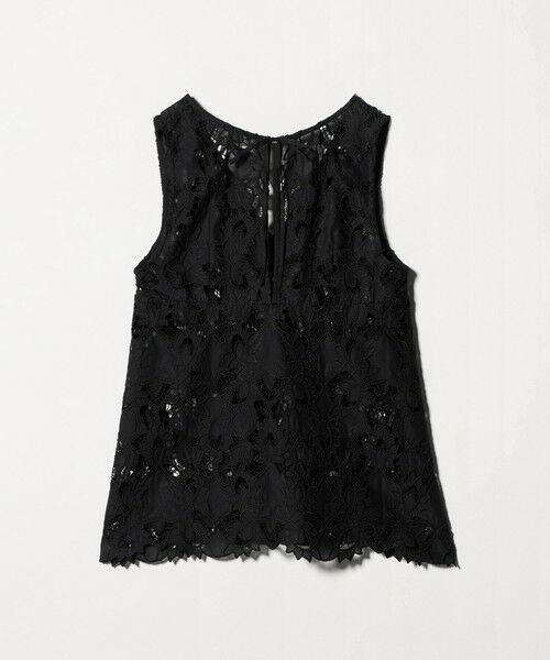 green label relaxing / グリーンレーベル リラクシング シャツ・ブラウス | レース ノースリーブ ブラウス | 詳細28