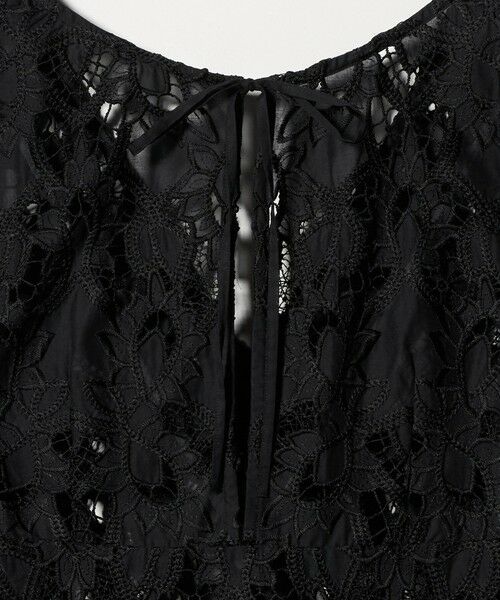 green label relaxing / グリーンレーベル リラクシング シャツ・ブラウス | レース ノースリーブ ブラウス | 詳細8