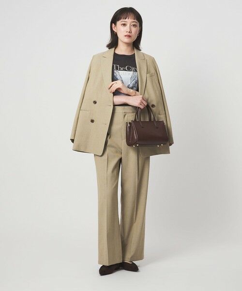 green label relaxing / グリーンレーベル リラクシング テーラードジャケット | ［size SHORTあり］ラミーブレンド ダブル ジャケット | 詳細14