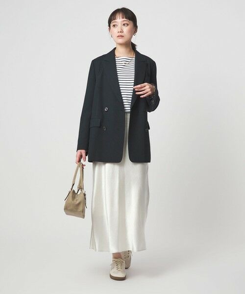 green label relaxing / グリーンレーベル リラクシング テーラードジャケット | ［size SHORTあり］ラミーブレンド ダブル ジャケット | 詳細20