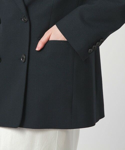 green label relaxing / グリーンレーベル リラクシング テーラードジャケット | ［size SHORTあり］ラミーブレンド ダブル ジャケット | 詳細27