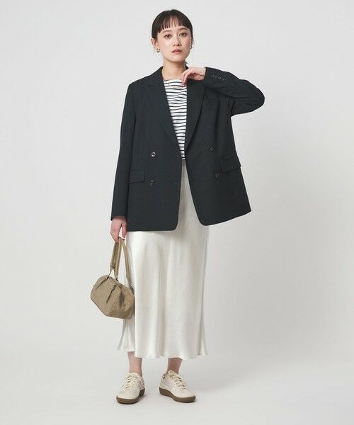 green label relaxing / グリーンレーベル リラクシング テーラードジャケット | ［size SHORTあり］ラミーブレンド ダブル ジャケット | 詳細19