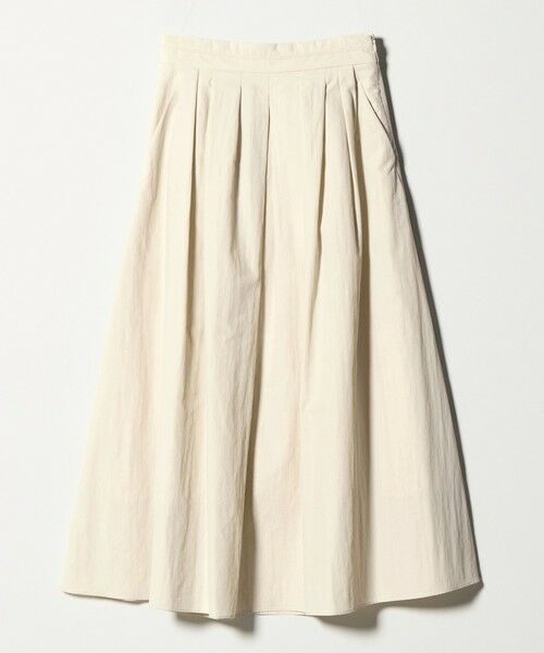 green label relaxing / グリーンレーベル リラクシング ロング・マキシ丈スカート | タック フレア スカート 2 | 詳細3