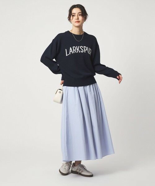 green label relaxing / グリーンレーベル リラクシング ロング・マキシ丈スカート | タック フレア スカート 2 | 詳細9