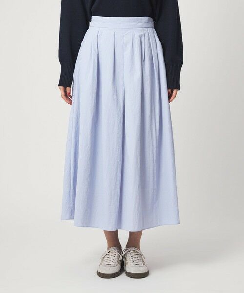 green label relaxing / グリーンレーベル リラクシング ロング・マキシ丈スカート | タック フレア スカート 2 | 詳細10