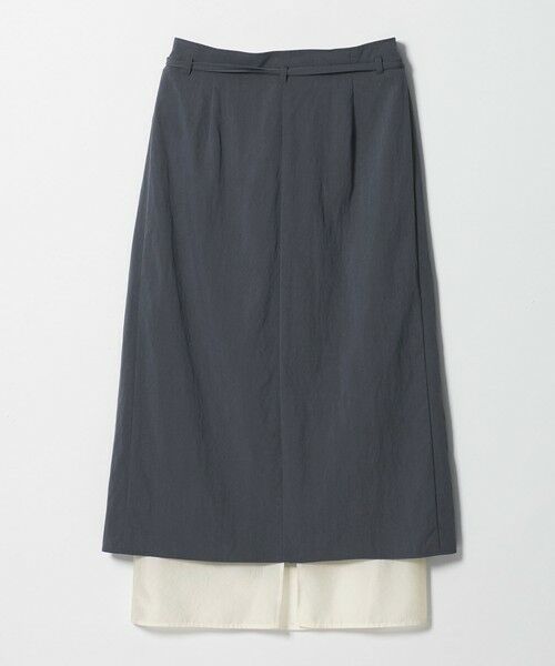 green label relaxing / グリーンレーベル リラクシング ロング・マキシ丈スカート | ＜SEASONAL COLLECTION＞ラップ レイヤード スカート | 詳細5
