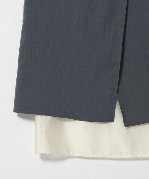 green label relaxing / グリーンレーベル リラクシング ロング・マキシ丈スカート | ＜SEASONAL COLLECTION＞ラップ レイヤード スカート | 詳細7