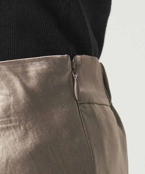 green label relaxing / グリーンレーベル リラクシング ロング・マキシ丈スカート | サテン ナロー スカート | 詳細22