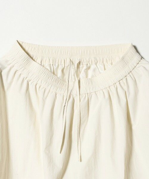 green label relaxing / グリーンレーベル リラクシング ロング・マキシ丈スカート | ギャザー フレア スカート オフホワイト | 詳細11