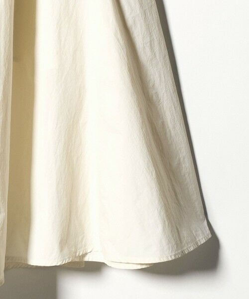 green label relaxing / グリーンレーベル リラクシング ロング・マキシ丈スカート | ギャザー フレア スカート オフホワイト | 詳細12